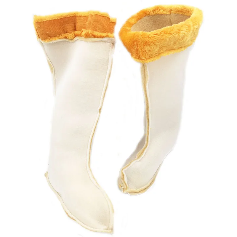 Сапоги Aleafalling зимние на высоком каблуке х/б теплые складные переносные 29-31 см SC013 |