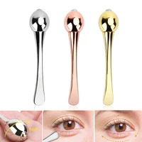eye cream applicator metal face mask spoon sticks eye cream massage sticks beauty scoop mixing spatulas wrinkless eyes care tool