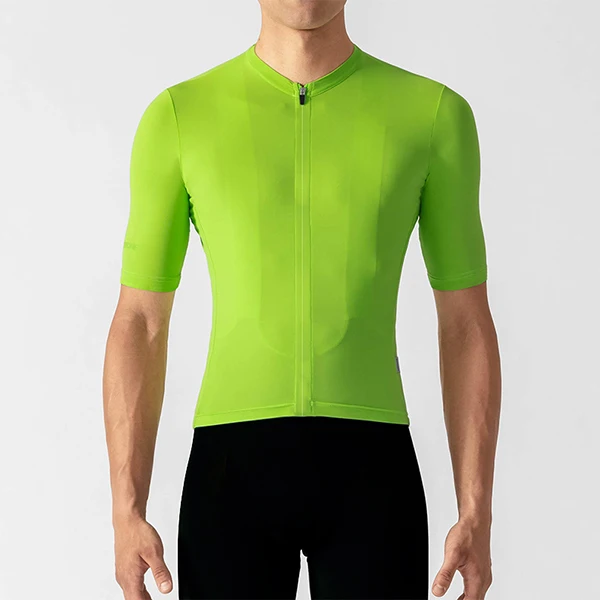 Зеленый Мужской костюм для езды на велосипеде Roupas Ropa Ciclismo Hombre MTB Велосипедное трико летний дорожный велокостюм из флиса Cycliste equipt для мужчин t - Цвет: Зеленый