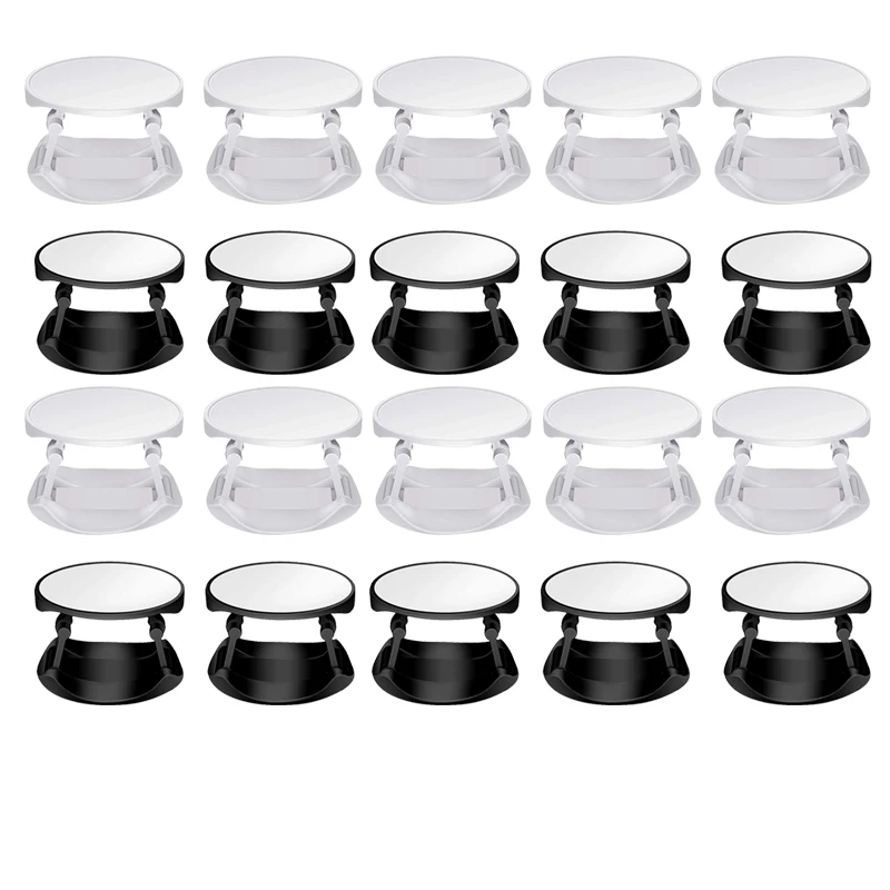 

20 Pieces Sublimation Phone Holders, Collapsible Phone Grip Holders,Adhesive Finger Holders Phone Stand Brackets