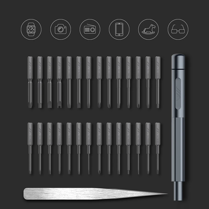 Набор многофункциональных прецизионных отверток Xiaomi JIMI 30 в 1 Ремонтный