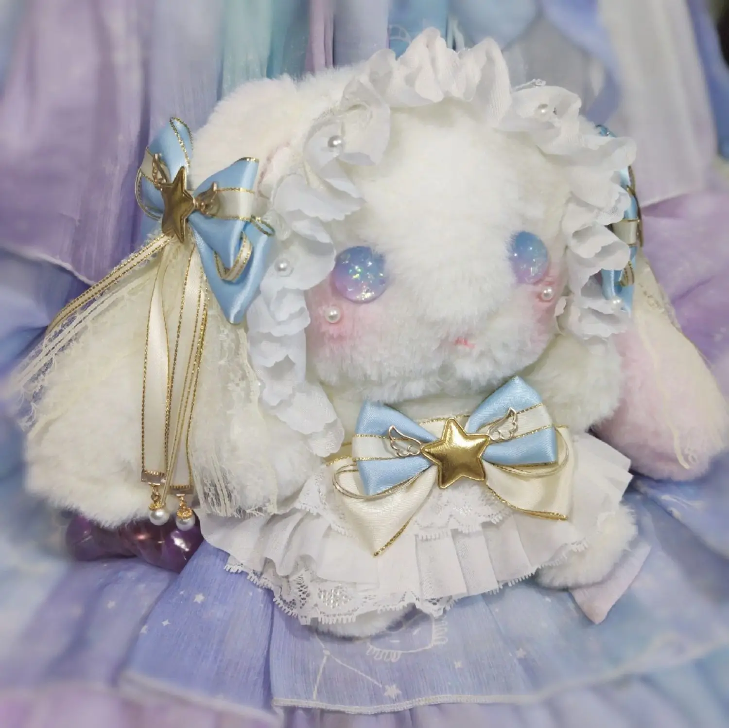 

Оригинальная сумка ручной работы для Lolita rabbit сумка Xiong Bao милая подружка подарок на день рождения jk сумка с бантом