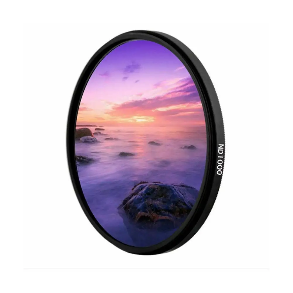

Camera Filter ND Filter Medium Gray Density Filter ND1000 /52MM-82MM