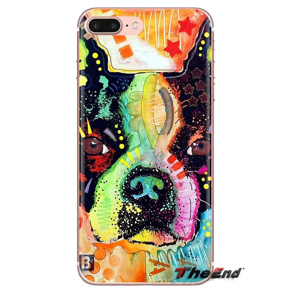 For Samsung Galaxy J1 J2 J3 J4 J5 J6 J7 J8 Plus 2018 Prime 2015 2016 2017 TPU Transparent Cover Border Collie Husky Dog pug life |