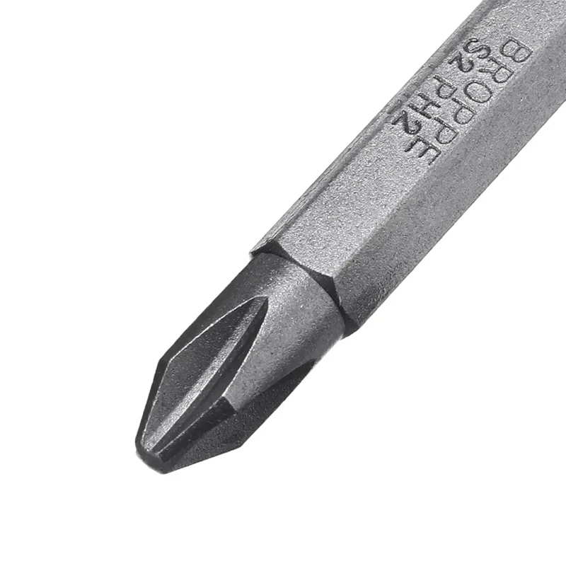 Магнитная отвертка Philips PH0/PH1/PH2/PH3 с шестигранным хвостовиком 1/4 дюйма 10 шт. - купить