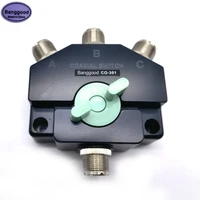 co 301 heavy duty wideband coax switch 3 port antenna repeater m j manual aerial short wave base adapter for diamond cx 310