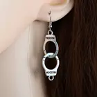 Серьги-подвески женские в стиле панк, простые модные стильные украшения для ушей, зубной щетки, зубной пасты, крутые аксессуары для творчества