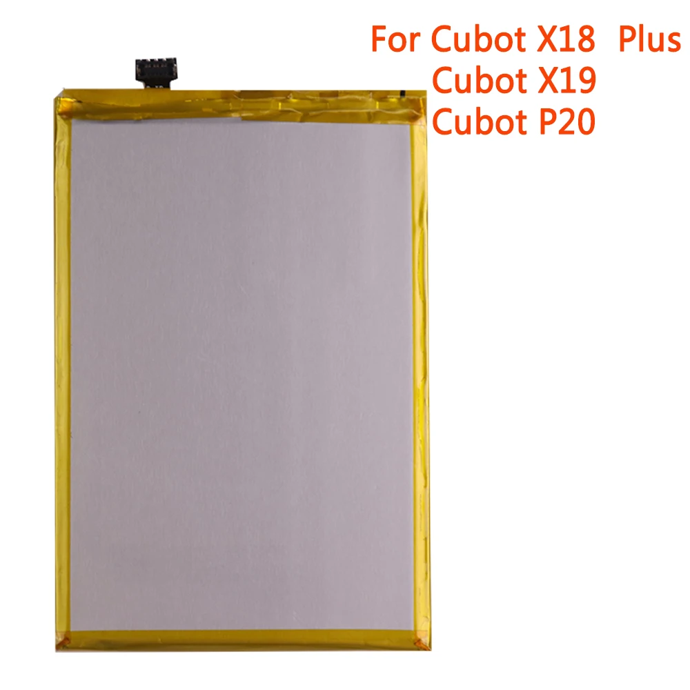 

New 100% Original For Cubot X18 Plus Battery 4000mAh High Capacity Replacement Backup Battery For Cubot X19 Cubot P20 Battery