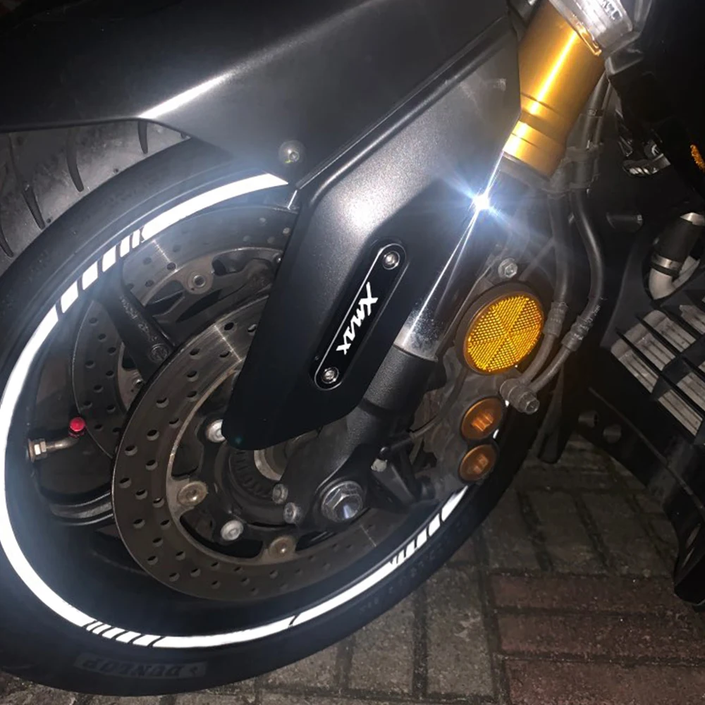

Accessories For YAMAHA XMAX 300 400 2018 2019 2020 xmax300 xmax400 tech max techmax CNC Front Axle Copper Plate Decorative Cover