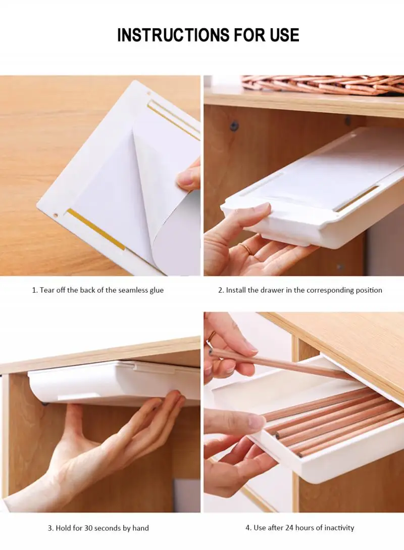 Настенный ящик для хранения ящиков дома без дырочек косметическая щетка