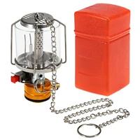 outdoor camping light portable camping gas lantern piezo ignition mini gas tent lamp light