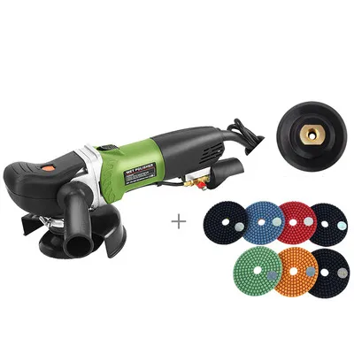 220 В полировальная машина для впрыска воды гранита мрамора пола камня