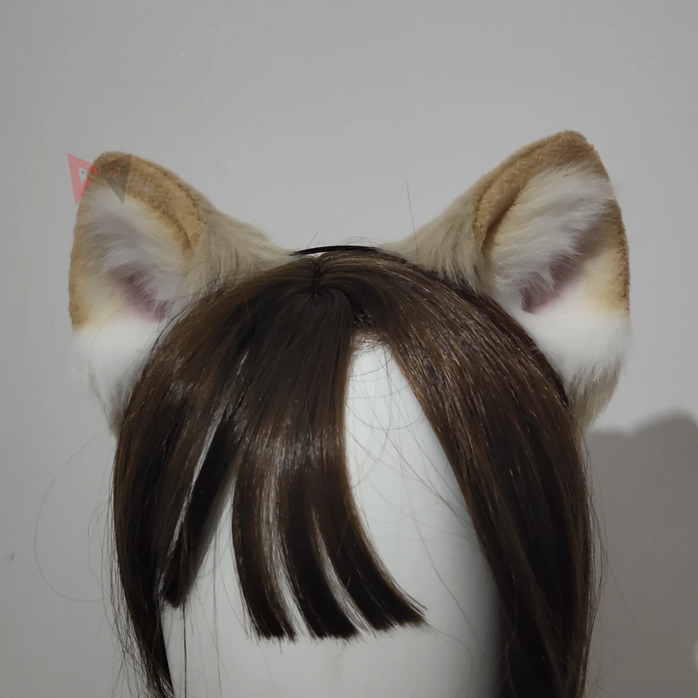 Новый цвет коричнево-фиолетовый С украшением в виде кошачьих ушек и сердечком