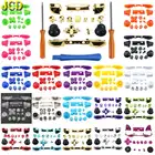 Полный комплект сменных пусковых кнопок JCD D-pad LB RB LT RT для Xbox One S Slim, пусковые Кнопки для контроллера бампера с отверткой