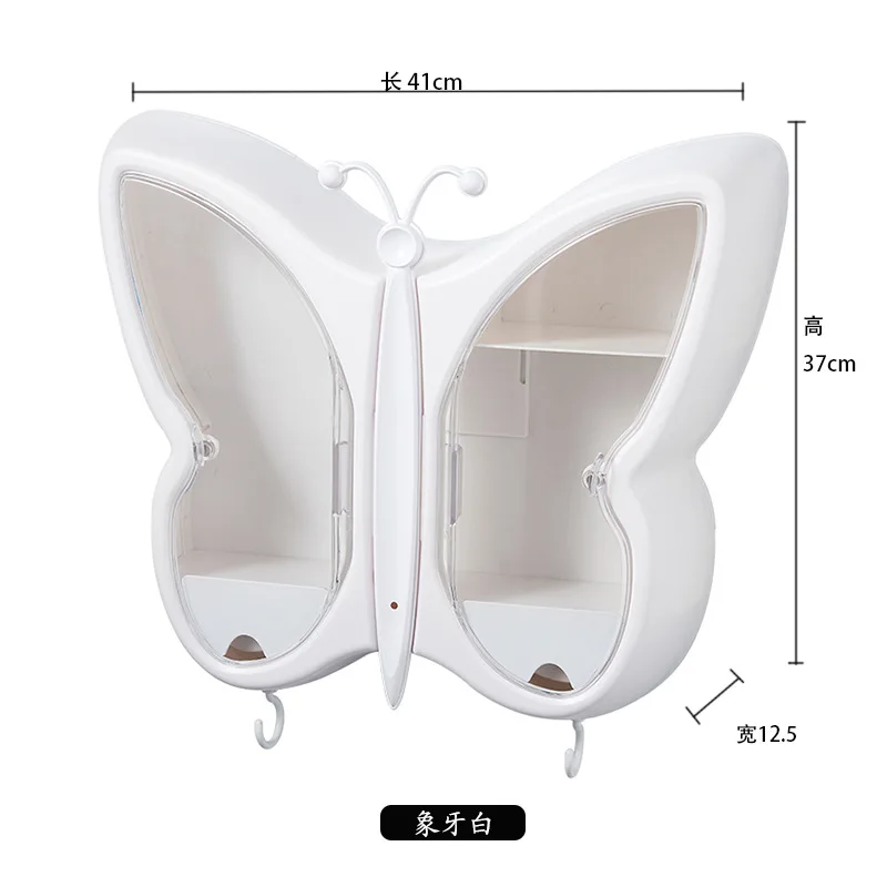 

Punch-free cosmetic storage box bathroom wall hanging for decoration storage jewelry organizer jewelry storage storage box