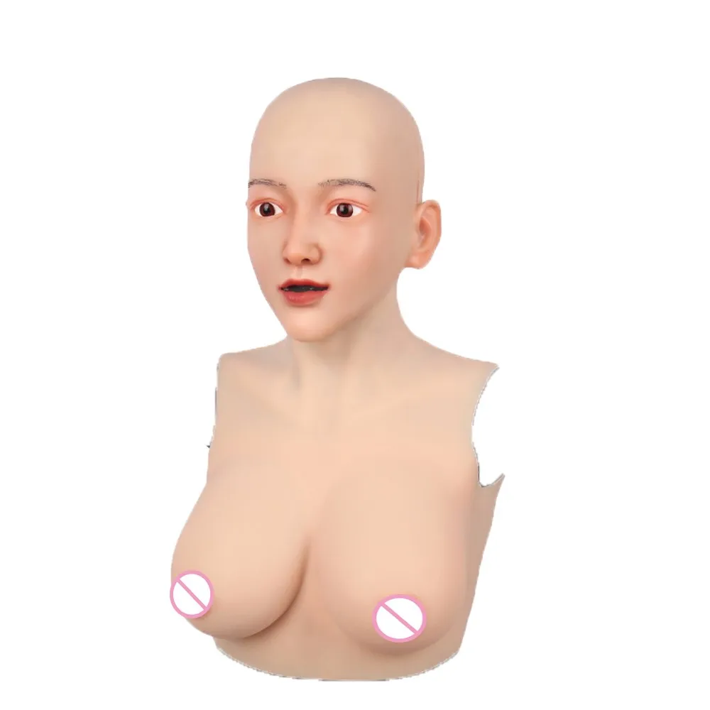KnowU E силиконовые чашки Femalemask с слезф бюстгальтер Трансвестит транссексуал для