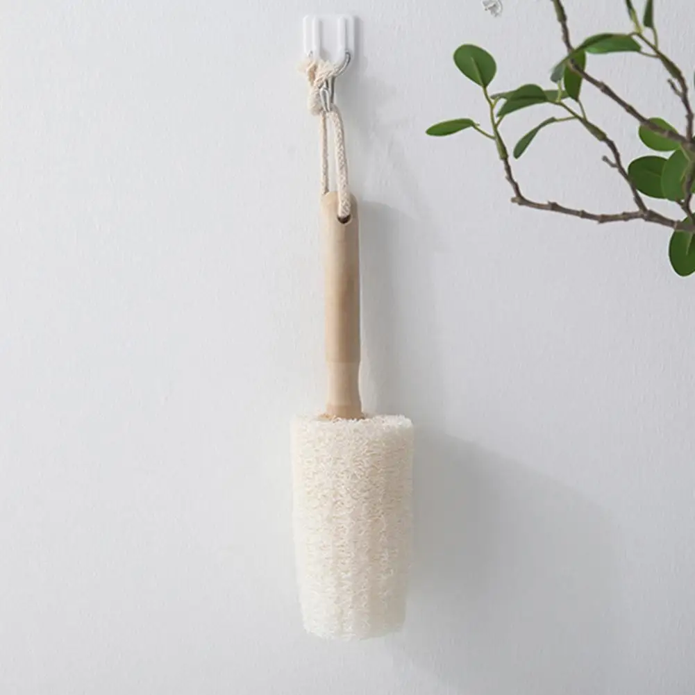 Естественный здоровый люфы банные душа горшок для тела чаша губка скребок спа