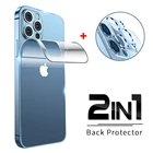 2 в 1, защитная пленка для объектива камеры iPhone 13, 12, 11 Pro Max