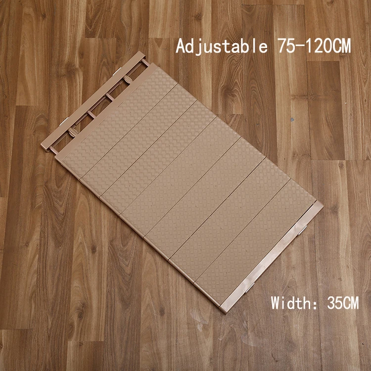 35X120 BR 1 шт., органайзер для шкафа, полка, мебель для спальни, настенный держатель для шкафа, кухонный шкаф, полка для хранения, экономит место, полка для шкафа - Цвет: 35X120 BR