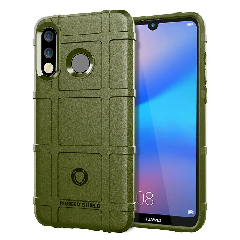 

HuaWei P30 Lite Case Fashion soft Silicone protection Back Cover For HuaWei P30 Lite Frosted non-slip Airbag frame Case Cover