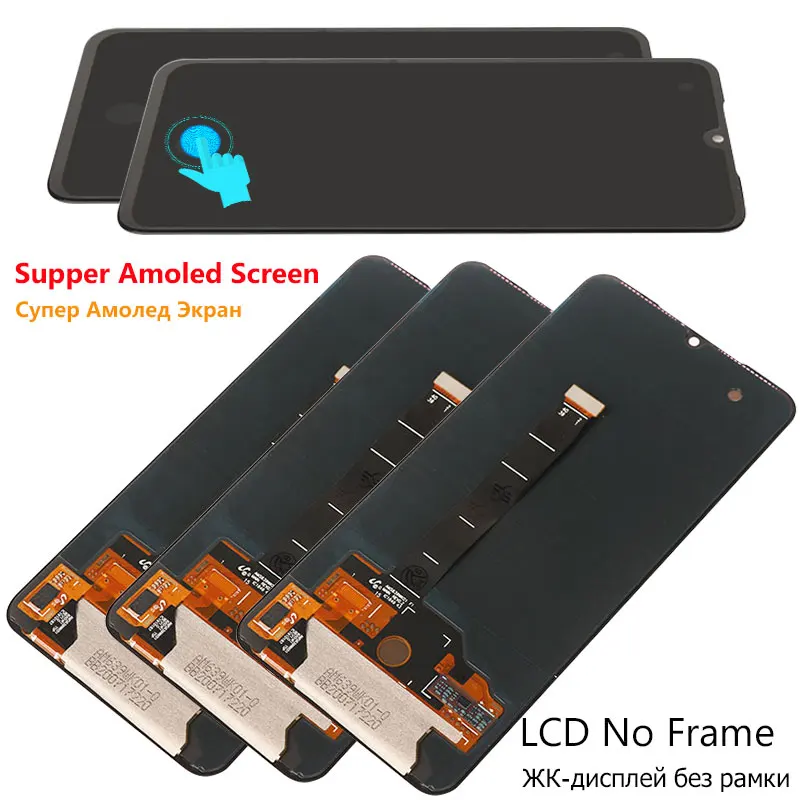2022 AMOLED LCD For Xiaomi Mi 9 Display 10 Touches Screen For Xiaomi Mi 9 LCD Replacement For MI9 Global M1902F1G Digitizer enlarge