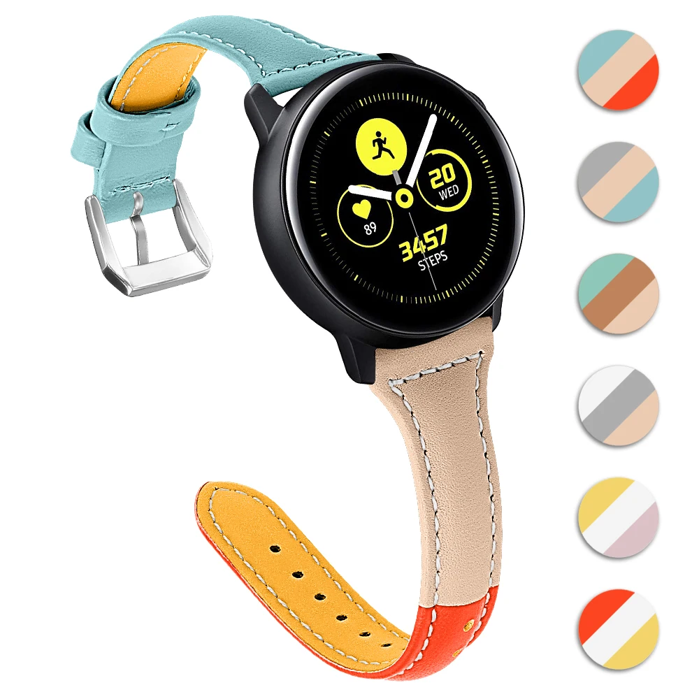 

T-shaped Three-color Strap Samsung Galaxy Watch 46mm/Samsung Galaxy Watch Active 2 44mm /Huawei Watch gt 2/huawei watch GT