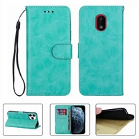 for nokia c1 plus c1plus ta 1312 wallet case high quality flip leather phone shell protective cover funda