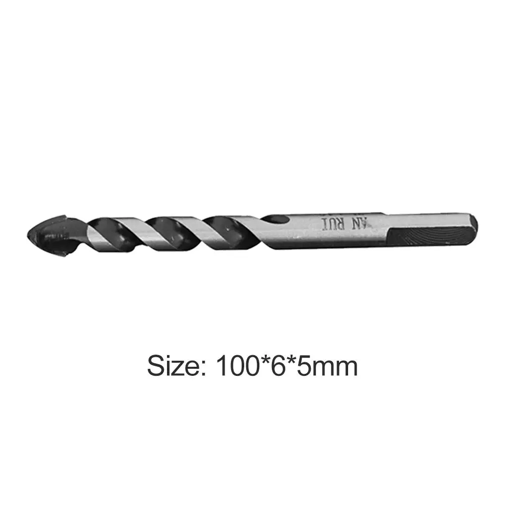 

10pcs Triangle Handle Spiral Bit Drill Bits Carbide Hard Alloy Wear Resistance and Durability High Hardness Drill Hand Tools