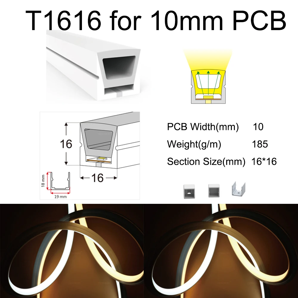 Светодиодная лента WS2812B WS2811 SK6812 RGBW гибкая неоновая трубка для вывески из