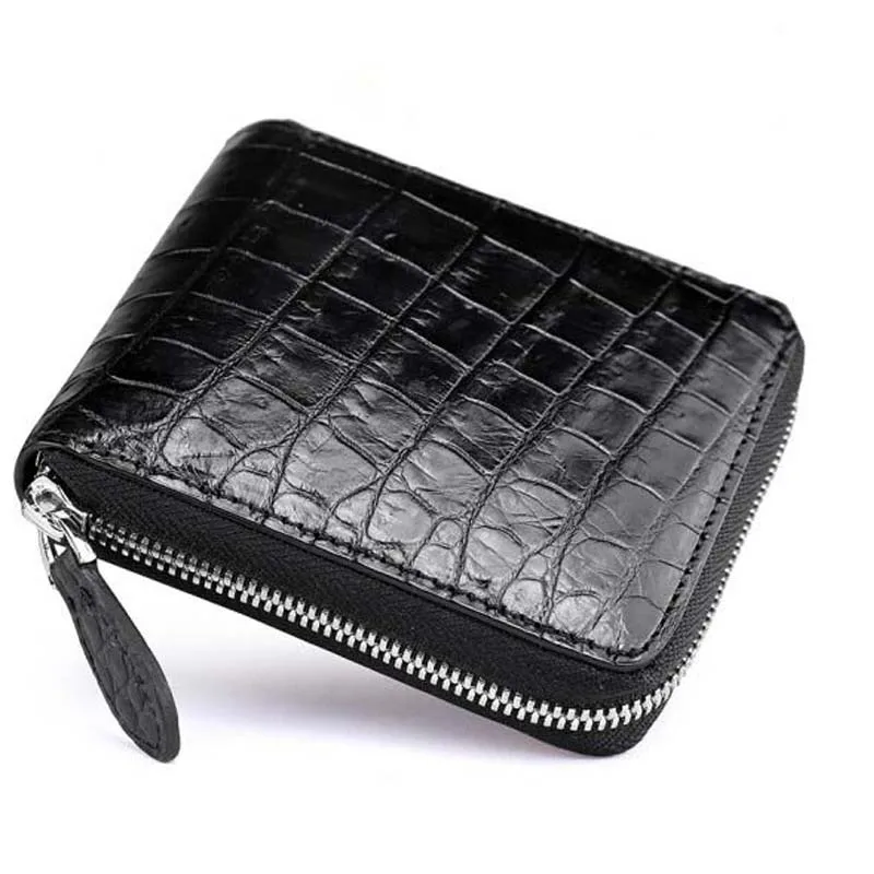 

yinshang true crocodile men wallet crocodile leather No stitching men bag high-grade business male wallet