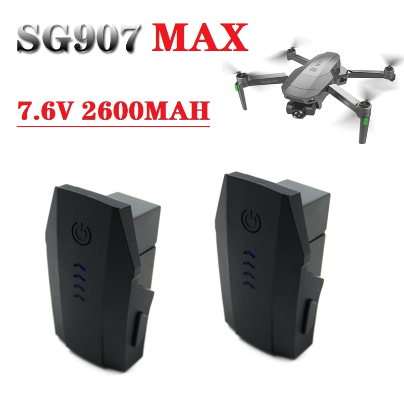 Оригинальный 7 6 В 2600 мАч литиевая батарея для SG907MAX SG-907 MAX 5G GPS Smart Anti-Shake RC Quadcopter Дрон