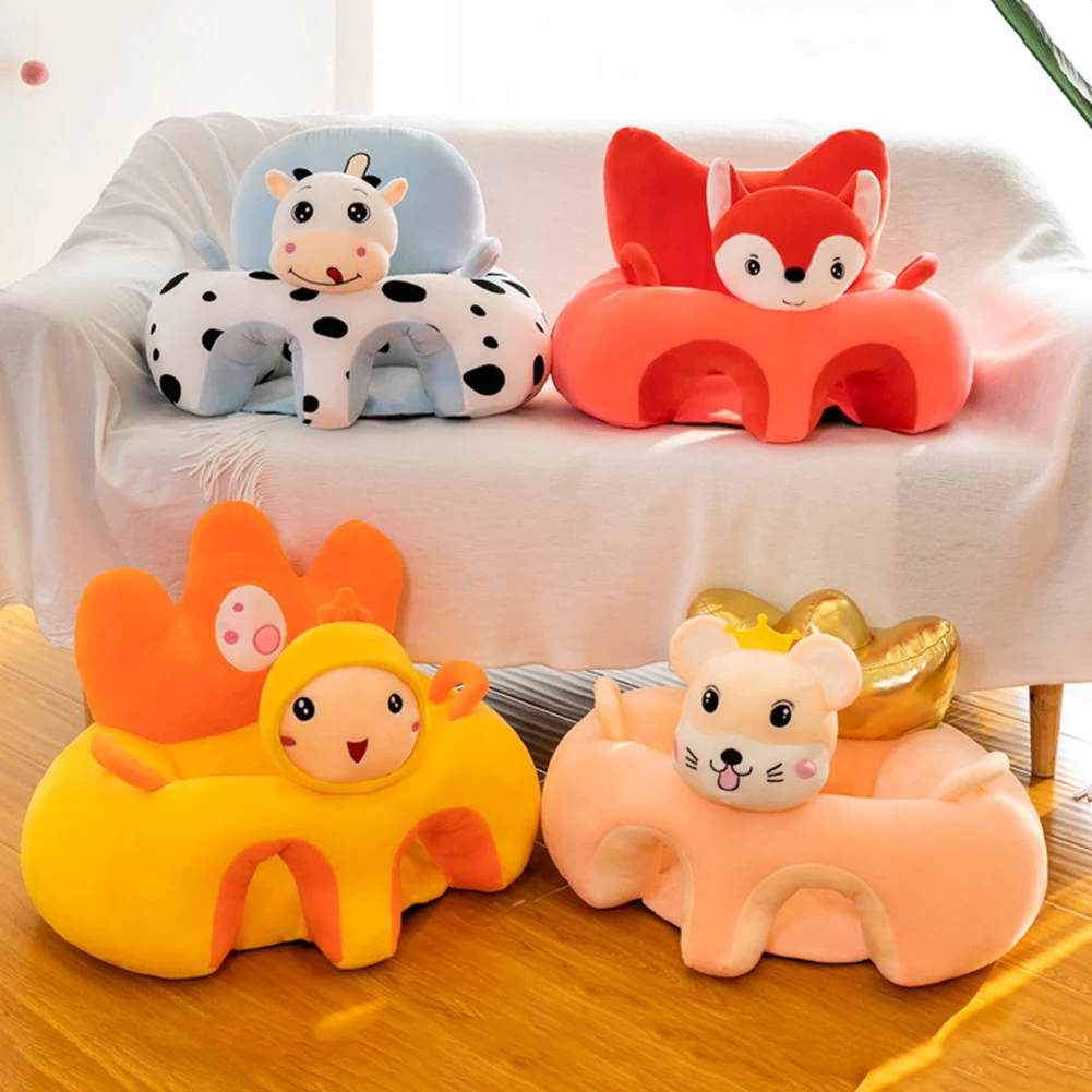 

Baby Sofa Support Seat Covers Baby Seat Sofa Skin Cartoon Shape Sofa Covers No Filling Cotton Learning Chair