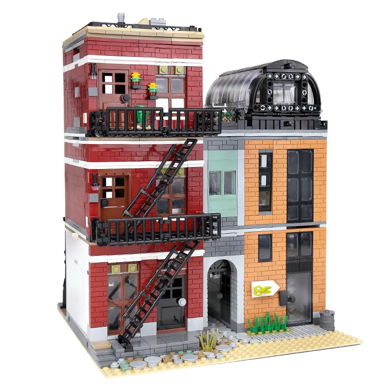 Yeshin 10005 Строительные блоки Street View игрушки для сборки магазина обуви модель MOC 16001