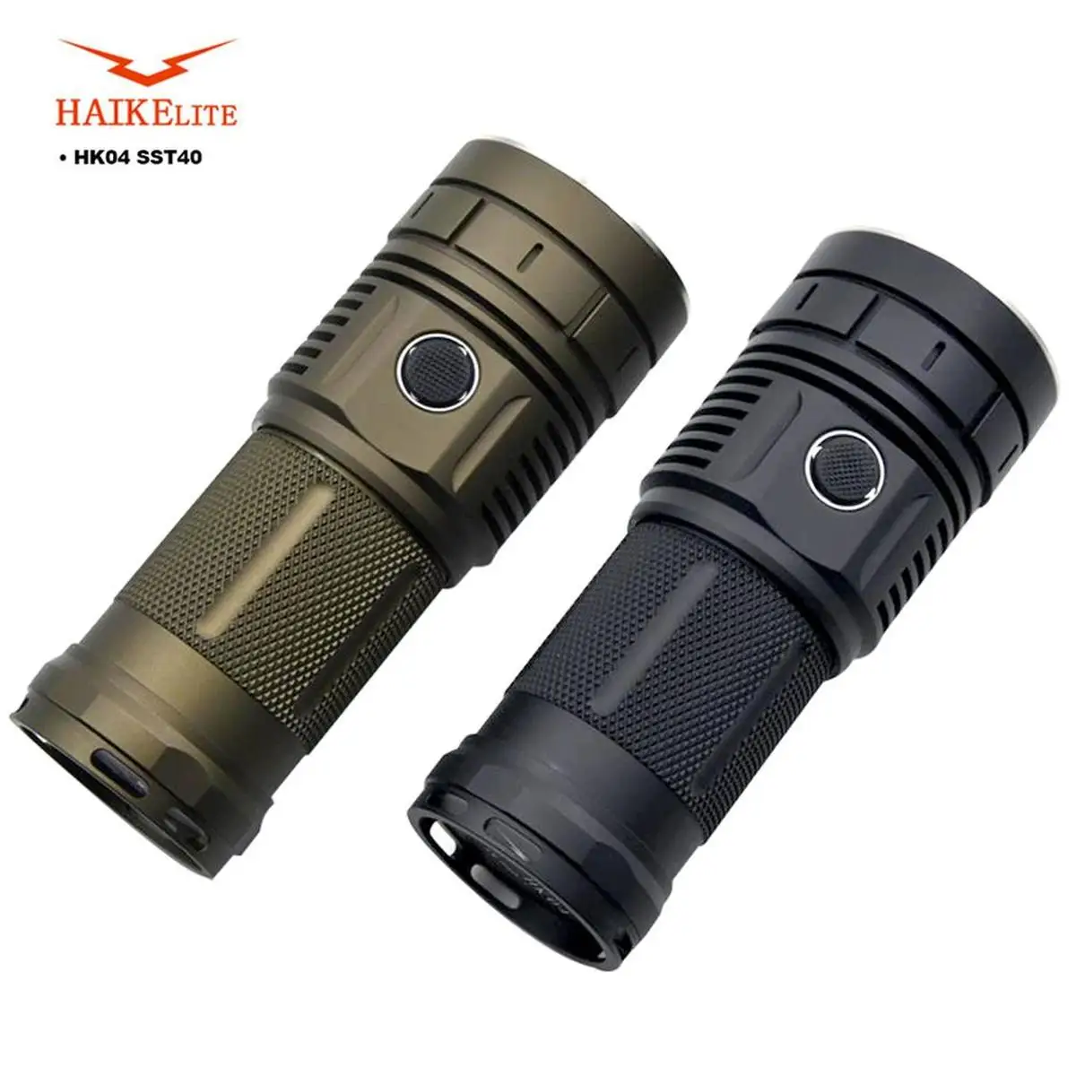 Haikelite HK04 фонарик 13000LM супер яркий 4 x XHP50.2 Anduril UI IPX7 Водонепроницаемый фонарь для
