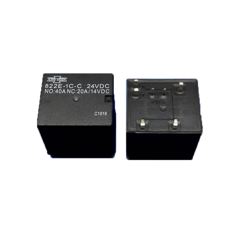 

HOT NEW 24V relay 822E-1C-C-24VDC 822E-1C-C 822E 1C C 822E1CC Signal high power relay 24VDC DC24V 24V 40A 7PIN