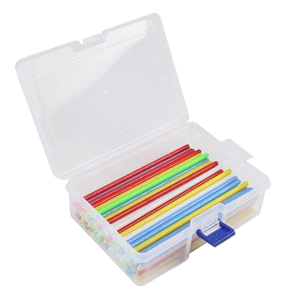 

100Pcs Colorful Counting Rods Counting Sticks Mathematical Intelligence Stick