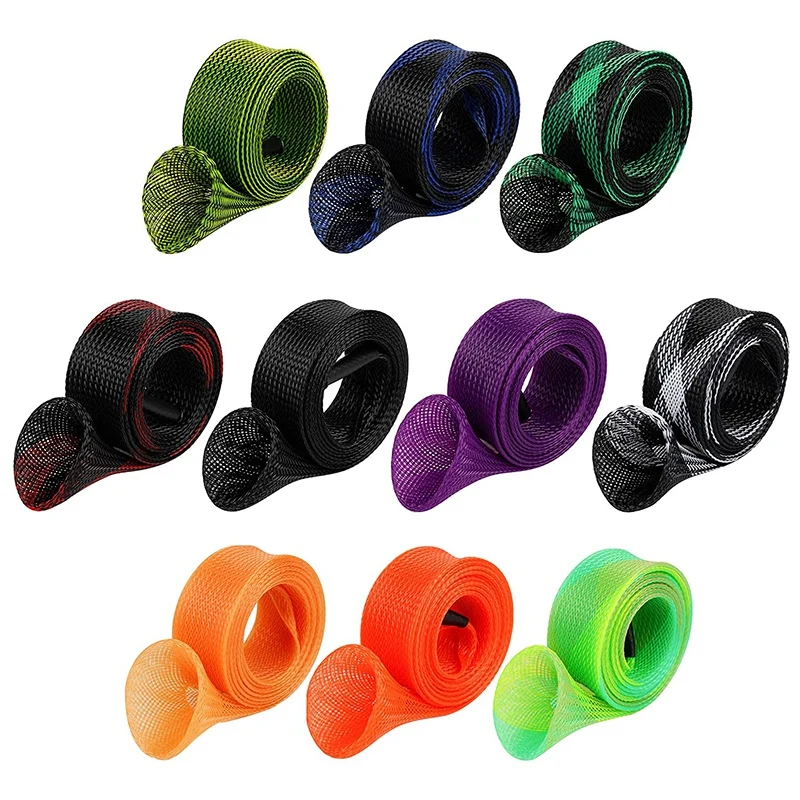 

10 шт., защитная плетеная сетка для удочки