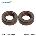 93101-13M12 сальник для подвесного мотора Yamaha 2T Parsun Hidea HDX SEAPRO 3HP 4HP 5HP Размер 13*22*7 мм