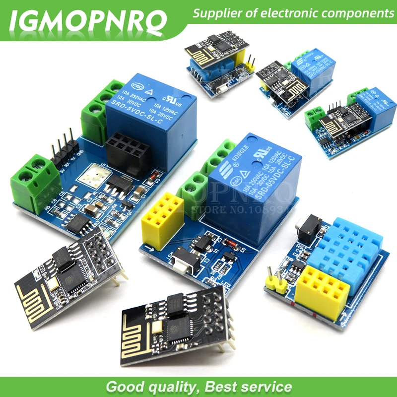 ESP8266 ESP 01 01S DHT11 модуль датчика температуры и влажности WIFI NodeMCU умный дом расстояние