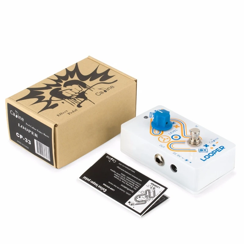 

Caline CP-33 Looper Guitar Pedal True Bypass Design High Quality Recording Looper Guitar Pedals Guitar Accessories
