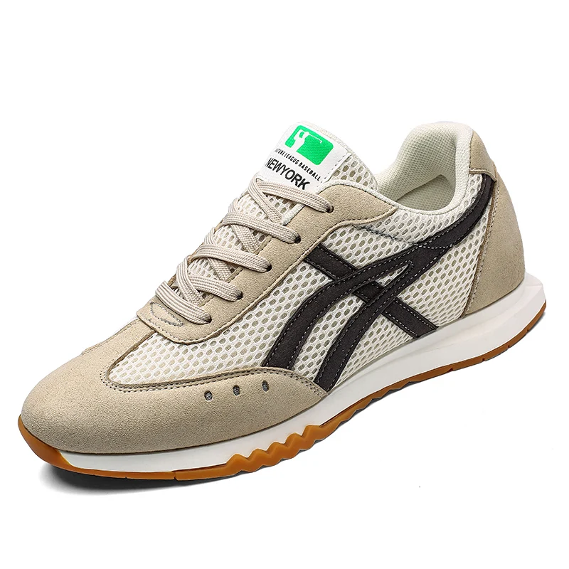 Новейшая модель Пропускающие воздух мужские кроссовки для бега и занятий