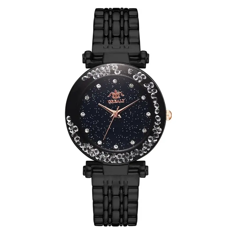 

Reloj Mujer Brown Watch for Woman Fashion Rhinestone Women Quartz Luxury Wristwatch Ladies Watch Women Watch Relogio Feminino