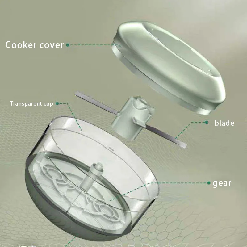 Многофункциональный ручной измельчитель лука чеснока дробилка прессования еды