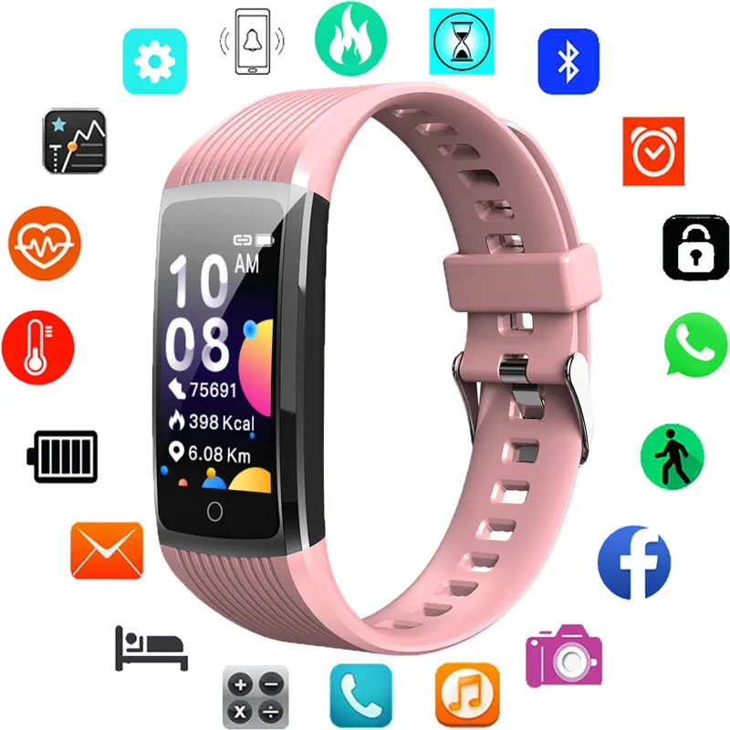 Детские умные часы 2020 для детей Android IOS телефон дети Bluetooth фитнес браслет