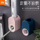 Держатель для зубной пасты Xiaomi, автоматический настенный держатель для зубной пасты, не перфорированный, для дома, в ванную комнату
