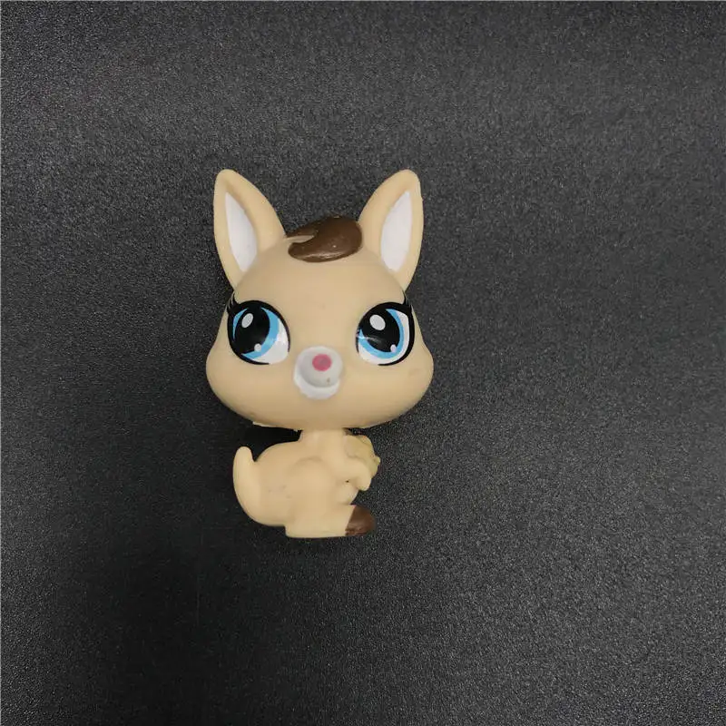 LPS фигурка игрушки фигурка животного игрушка котенок пони пуп мультфильм фильм Животное действие мини игрушка Коллекция Редкие Гламурные детские игрушки подарок - Цвет: Синий