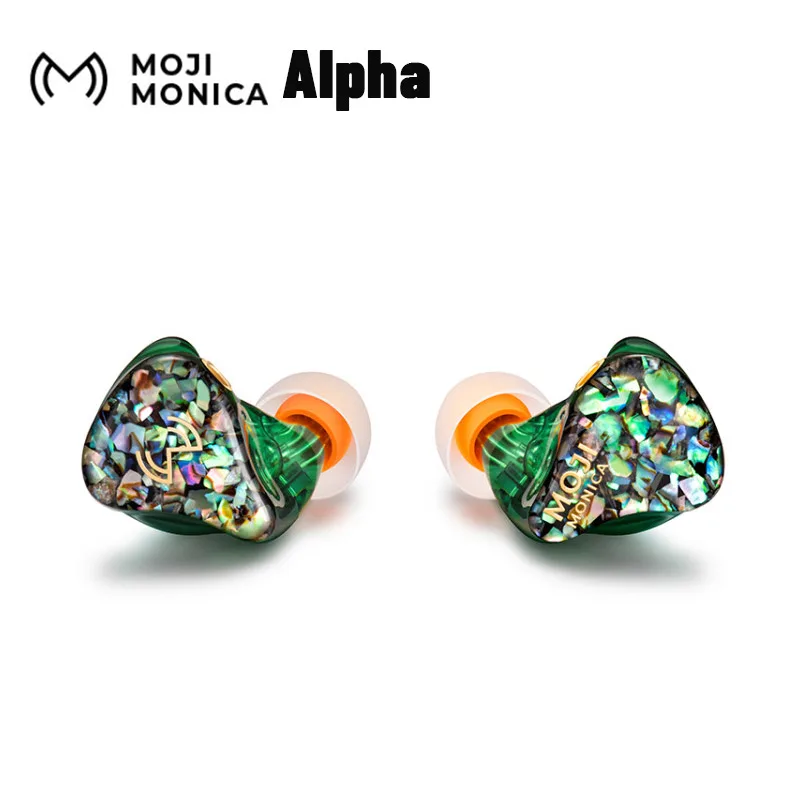 Гибридные наушники вкладыши с монитором Moji Mania Alpha 2EST + 1DD 2BA и съемным