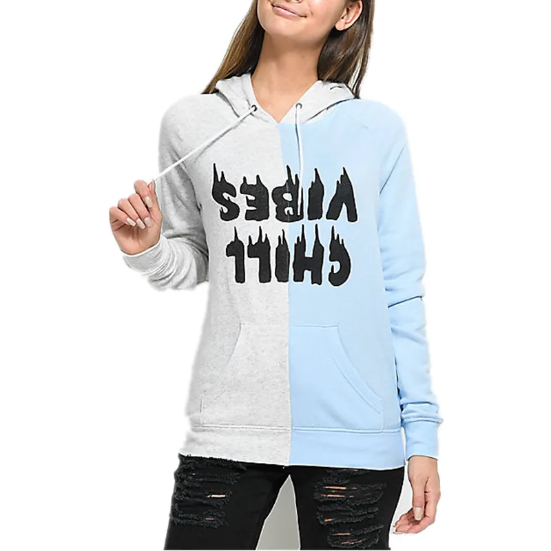 Женская толстовка с капюшоном разрезом (тонкий материал)|hoodie usa|pullover hoodiehoodie hoody |