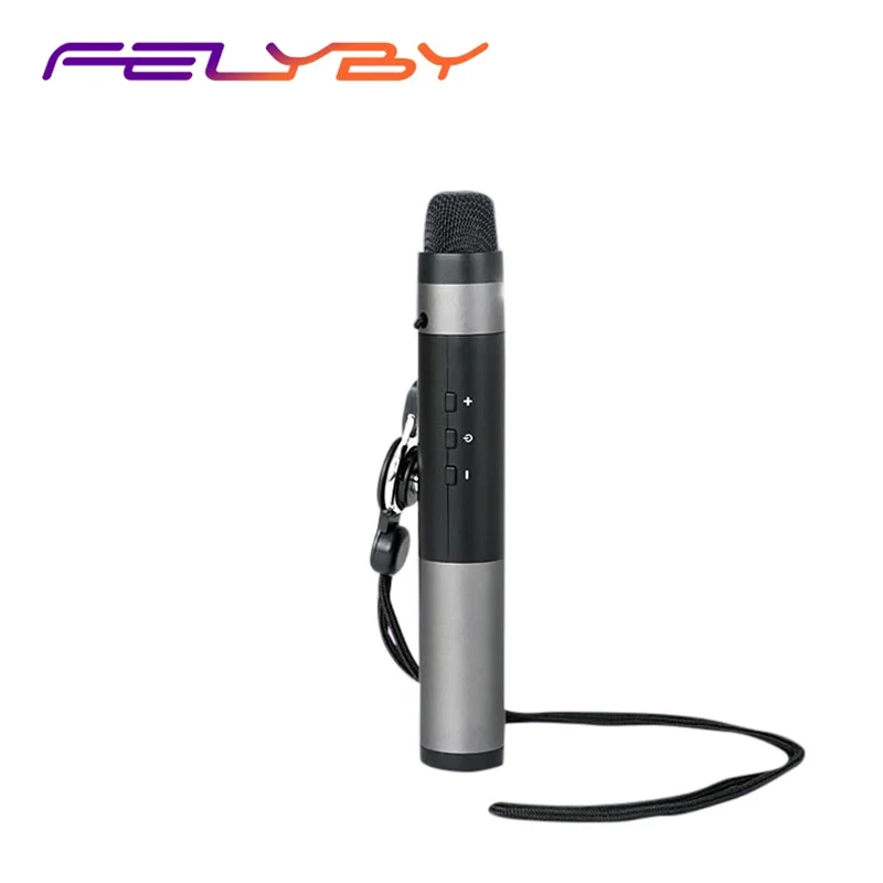 FELYBY UHF Беспроводной конденсаторный микрофон Портативный Ручной для интервью