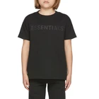 Детская Хлопковая футболка с коротким рукавом, с принтом из силикагеля